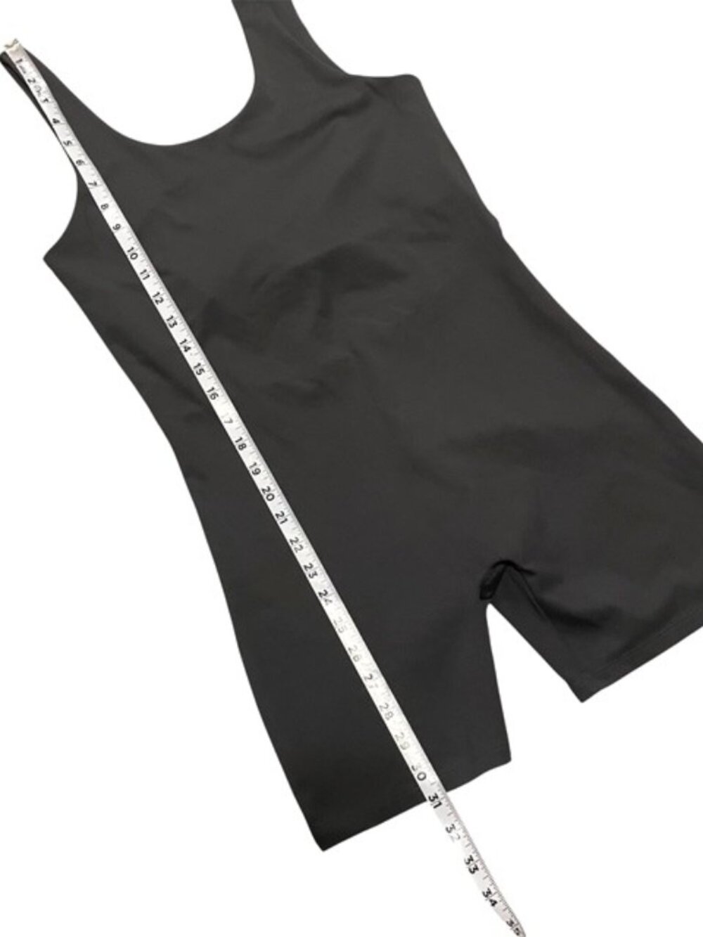 Girlfriend Collective Activewear Onesie Romper Unitard Gray Size Large - Picture 9 of 9